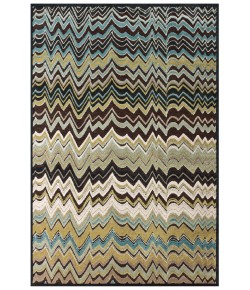 Feizy Saphir Cabo 3191F DARK CHOCOLATE/AQUA Area Rug 2 ft. 6 X 8 ft. Rectangle