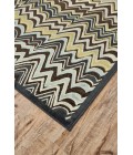 SAPHIR CABO Rug Feizy SAPHIR CABO 3191F IN DARK CHOCOLATE/AQUA 5' 3" X 7' 6" Area Rug