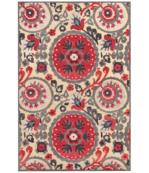 SAPHIR OBZEED Rug Feizy SAPHIR OBZEED 3272F IN CREAM/NUTMEG 2' 6" x 8' Runner Area Rug