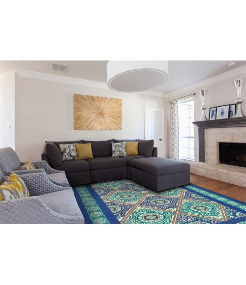 SAPHIR CALLO Rug Feizy SAPHIR CALLO 3256F IN CREAM/DARK GRAY 5' 3" X 7' 6" Area Rug