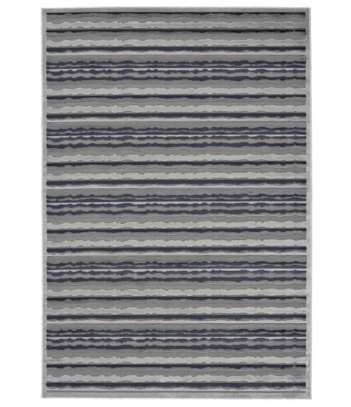 SAPHIR CALLO Rug Feizy SAPHIR CALLO 3260F IN GRAY/SILVER 2' 2" x 4' Area Rug