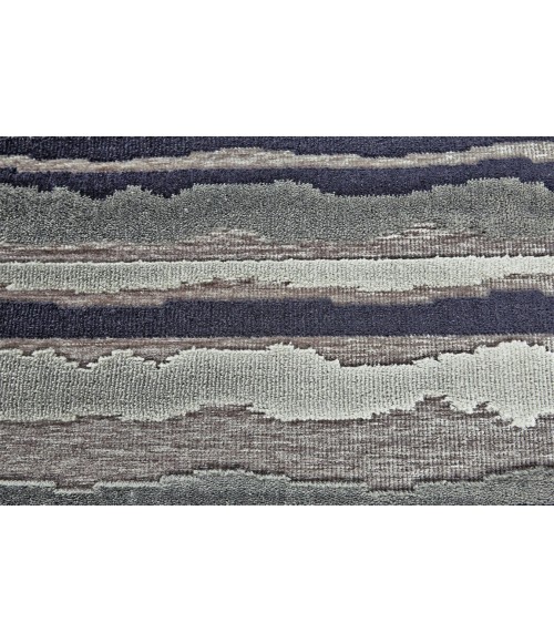 SAPHIR CALLO Rug Feizy SAPHIR CALLO 3260F IN GRAY/SILVER 2' 2" x 4' Area Rug