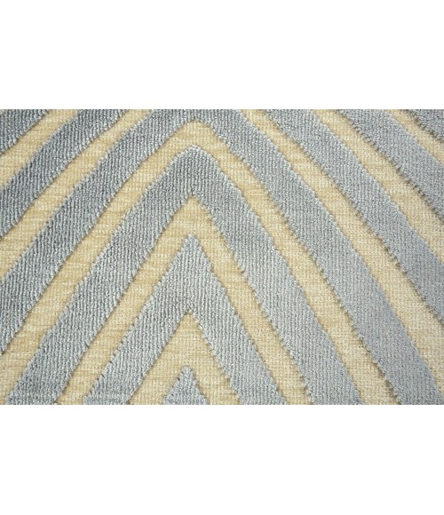 SAPHIR CALLO Rug Feizy SAPHIR CALLO 3261F IN CREAM/SILVER 2' 2" x 4' Area Rug