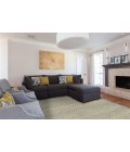 SAPHIR CALLO Rug Feizy SAPHIR CALLO 3261F IN CREAM/SILVER 2' 2" x 4' Area Rug