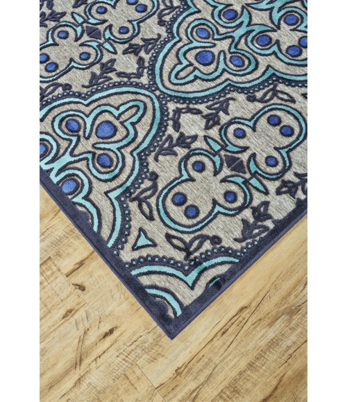 SAPHIR CALLO Rug Feizy SAPHIR CALLO 3262F IN GRAY/CHARCOAL 2' 2" x 4' Area Rug