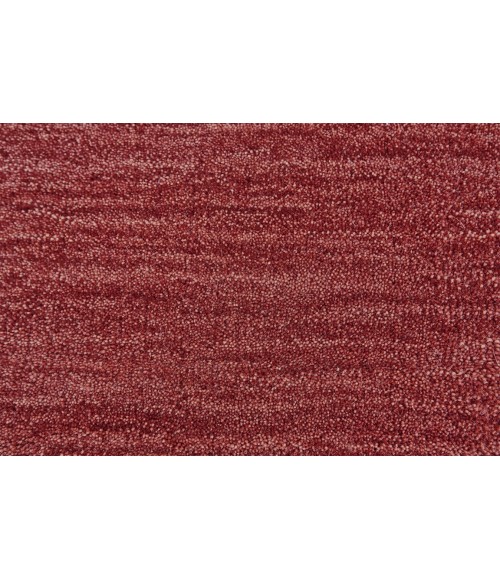 Feizy LUNA 8049F IN RED 2' 6" x 8' Runner Area Rug