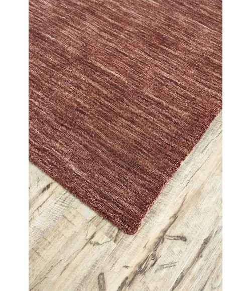 Feizy LUNA 8049F IN RUST 2' x 3' Sample Area Rug