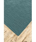 Feizy LUNA 8049F IN TEAL 3' 6" x 5' 6" Area Rug