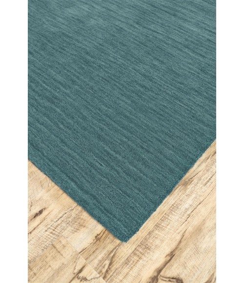 Feizy LUNA 8049F IN TEAL 3' 6" x 5' 6" Area Rug