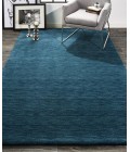 Feizy LUNA 8049F IN TEAL 3' 6" x 5' 6" Area Rug