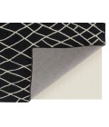 Feizy Lusk BLACK/WHITE Rug I70I8085 5 ft. X 8 ft. Rectangle - Rugs Town Feizy Lusk BLACK/WHITE I70I8085 5 ft. X 8 ft. Rectangle Rug