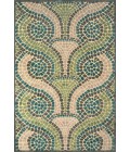 SAPHIR YARDLEY Rug Feizy SAPHIR YARDLEY 3656F IN CREAM/DARK GRAY 5' 3" X 7' 6" Area Rug