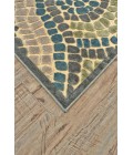 SAPHIR YARDLEY Rug Feizy SAPHIR YARDLEY 3656F IN CREAM/DARK GRAY 5' 3" X 7' 6" Area Rug