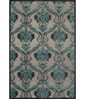 Feizy SAPHIR YARDLEY 3658F IN PEWTER/CHARCOAL 2' 6" x 8' Runner Area Rug