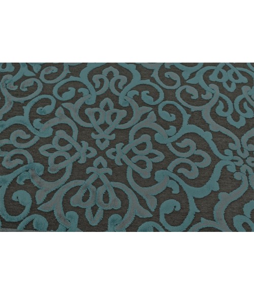 SAPHIR YARDLEY Rug Feizy SAPHIR YARDLEY 3659F IN DARK GRAY/MARINE 2' 2" x 4' Area Rug