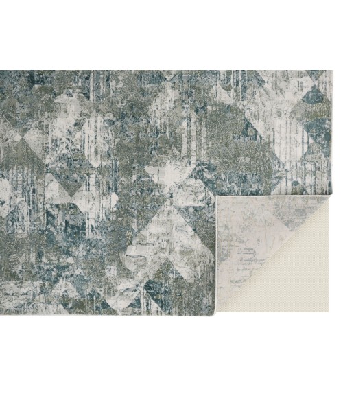 Feizy Atwell GREEN/MULTI Rug ATL3868F 2 ft. 8 in. X 8 ft. Rectangle - Rugs Town Feizy Atwell GREEN/MULTI ATL3868F 2 ft. 8 in. X 8 ft. Rectangle Rug