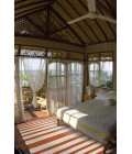 Feizy SARGASSO I 0633F IN ORANGE/WHITE 4' x 6' Area Rug
