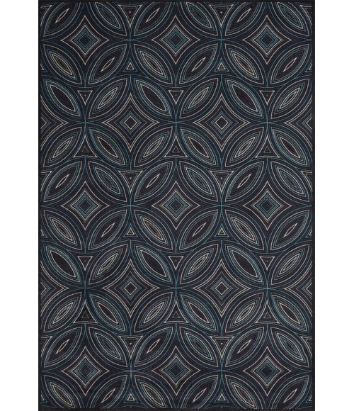 Feizy AZERI 3841F IN BLACK/MULTI 2' 10" X 7' 10" Runner Area Rug