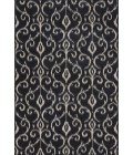 AZERI Rug Feizy AZERI 3842F IN BLACK/ECRU 2' 2" x 4' Area Rug