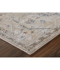 Feizy Pasha BEIGE/BLUE PAS39M6F 7 ft. 10 in. X 10 ft. 3 in. Rectangle Rug