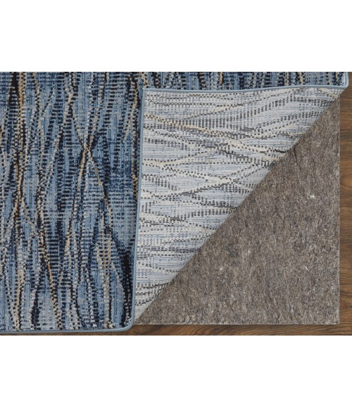 Feizy Sonora BLUE/NAVY SNR39NXF 6 ft. 7 in. X 9 ft. 6 in. Rectangle Rug