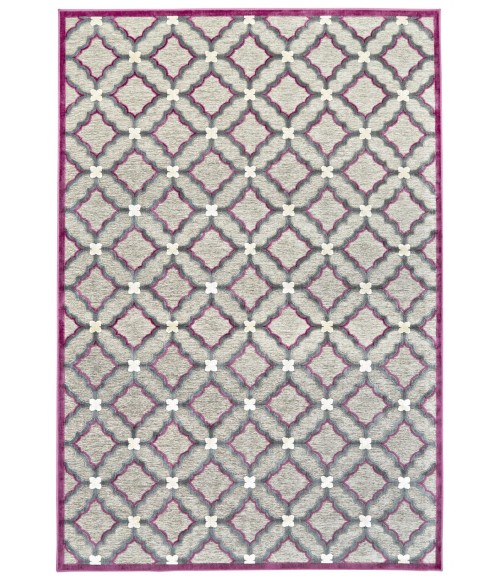 SAPHIR RUBUS Rug Feizy SAPHIR RUBUS 3372F IN PEWTER/DARK GRAY 2' 2" x 4' Area Rug