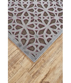 Feizy Saphir Rubus 3373F DARK GRAY/DARK GRAY Area Rug 2 ft. 2 X 4 ft. Rectangle