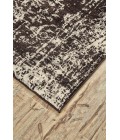 Feizy AZERI II 3845F IN DARK CHOCOLATE/ECRU 2' 2" x 4' Area Rug