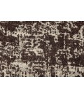 Feizy AZERI II 3845F IN DARK CHOCOLATE/ECRU 2' 2" x 4' Area Rug