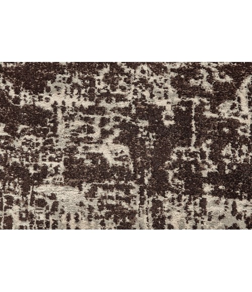 AZERI II Rug Feizy AZERI II 3845F IN DARK CHOCOLATE/ECRU 2' 2" x 4' Area Rug