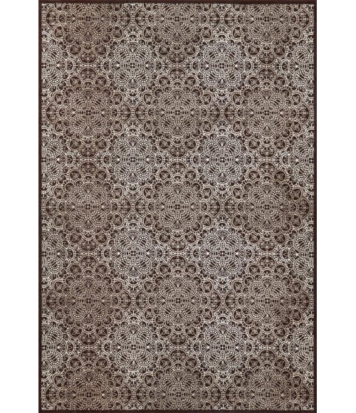 AZERI II Rug Feizy AZERI II 3846F IN DARK CHOCOLATE/GRAY 10' X 13' 2" Area Rug
