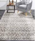 AZERI LLL Rug Feizy AZERI LLL 3840F IN CREAM/GRAY 2' 2" x 4' Area Rug