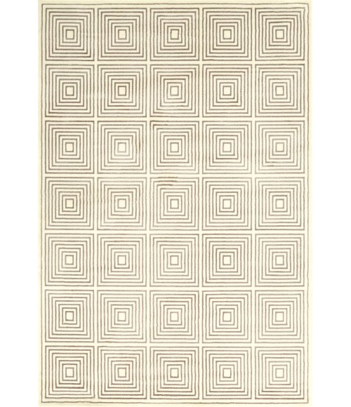 AZERI LLL Rug Feizy AZERI LLL 3844F IN CREAM/GRAY 1' 8" X 2' 10" Sample Area Rug
