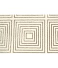 AZERI LLL Rug Feizy AZERI LLL 3844F IN CREAM/GRAY 1' 8" X 2' 10" Sample Area Rug