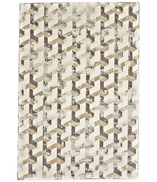 AZERI LLL Rug Feizy AZERI LLL 3860F IN CREAM/SILVER 5' x 8' Area Rug