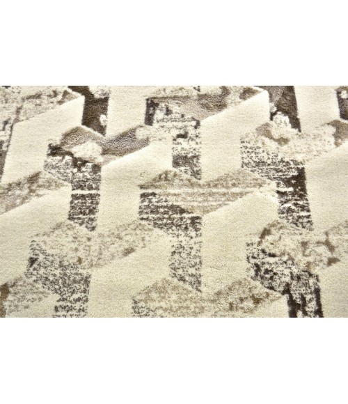 AZERI LLL Rug Feizy AZERI LLL 3860F IN CREAM/SILVER 5' x 8' Area Rug