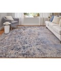 Feizy Pryor BLUE/MULTI PRY39NGF 6 ft. 7 in. X 9 ft. 6 in. Rectangle Rug