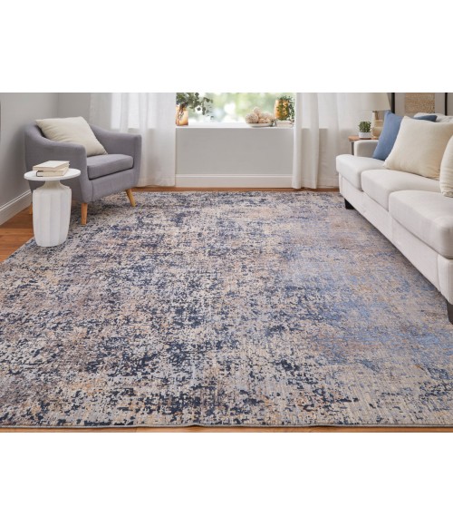 Feizy Pryor BLUE/MULTI PRY39NGF 6 ft. 7 in. X 9 ft. 6 in. Rectangle Rug