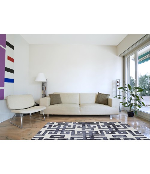 LORRAINE Rug Feizy LORRAINE 8568F IN NOIR 10' X 10' Round Area Rug