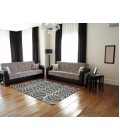 Feizy BRIXTON 3608F IN SMOKE 10' X 13' 2" Area Rug