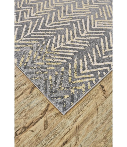 Feizy BLEECKER 3604F IN GRANITE 10' X 13' 2" Area Rug