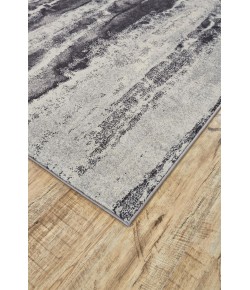 Feizy Bleecker 3606F ASPHALT Area Rug 5 ft. X 8 ft. Rectangle