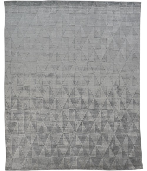 GRAMERCY Rug Feizy GRAMERCY 6335F IN MIST 2' 6" x 8' Runner Area Rug