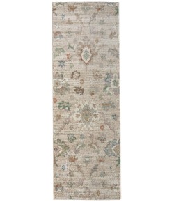 Feizy Dartmouth Tan/Brown/Blue DRT39QKF 2 ft. 6 in. X 7 ft. 3 in. Rect. Rug