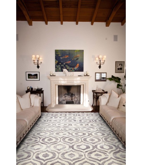SABRINE Rug Feizy SABRINE 6288F IN LODEN 5' 6" x 8' 6" Area Rug