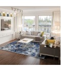 Feizy MILTON 3471F IN THUNDERCLOUD 4' 3" X 6' 3" Area Rug