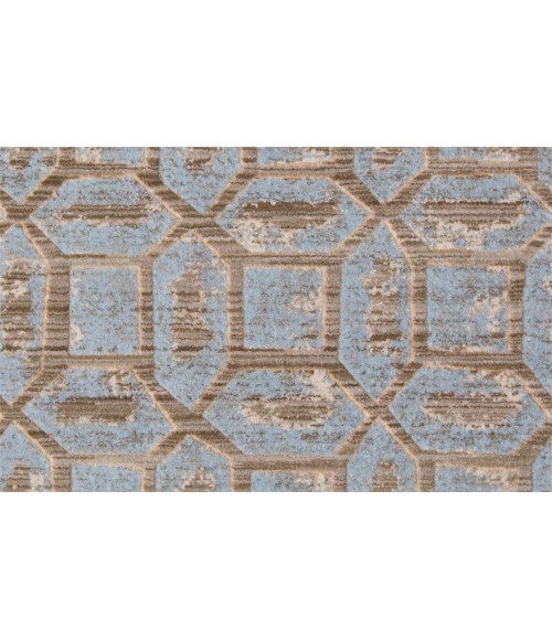 MILTON Rug Feizy MILTON 3472F IN ICE 2' 7" x 8' Runner Area Rug