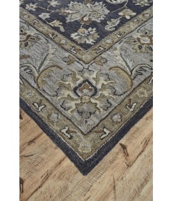 Feizy Eaton 8397F CHARCOAL Area Rug 2 ft. X 3 ft.