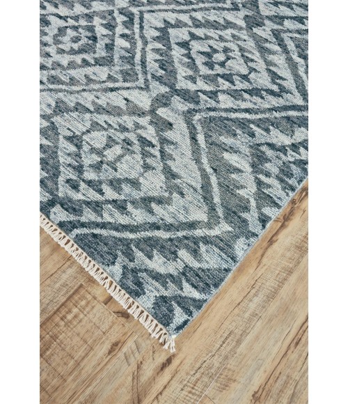 NIZHONI Rug Feizy NIZHONI 6318F IN GRAPHITE 4' x 6' Area Rug