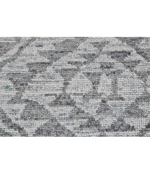 NIZHONI Rug Feizy NIZHONI 6318F IN GRAPHITE 4' x 6' Area Rug